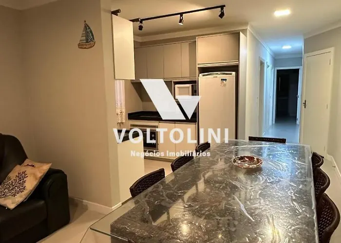 Apartamento Beira Mar Em Balneário Perequê